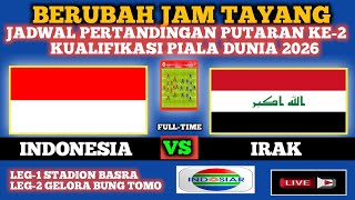 [ INDONESIA MENDUNIA ] Link Live Streaming INDONESIA VS IRAK ~ KUALIFIKASI PIALA DUNIA 2026