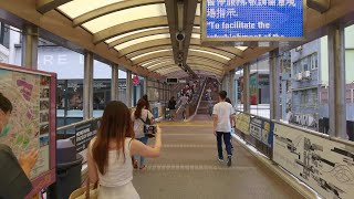 4K | Slo..Walk | Central-Mid-Levels Escalator and Walkway System