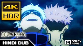 Gojo Vs Sukuna Full Fight in Hindi Dubbed 4K 60FPS Jujutsu Kaisen Hindi Dubbed