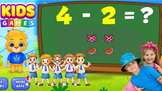 Kids maths learn with fun.learn numbers for children.