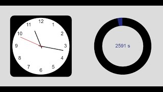 P5.JS | How to make real time analog clock