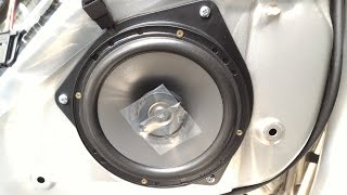 Toyota Corolla E12 2006 - Upgrade Rear Door Speaker from 5.25