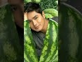 the watermelon fruit with the philippine king of action star coco martin shorts