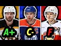 GRADING ALL 32 NHL Teams Half Way Through The Season