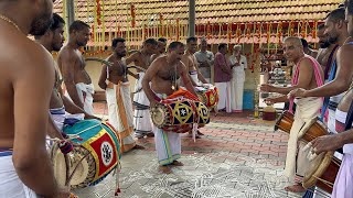 പഞ്ചവാദ്യം - ത്രിപുട ( 7 മാത്ര ) - അയിലൂർ അനന്തനാരായണൻ - വെളപ്പായ പിഷാരിക്കൽ ക്ഷേത്രം 2024