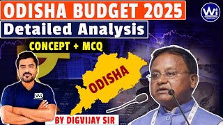 Odisha Budget 2025 Complete Analysis | WIF 294 | Best Explanation By KDS Sir #odishabudget2024