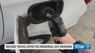 Record travel expected Memorial Day weekend