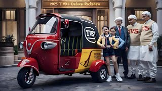 New 2025 TVS King Deluxe Rickshaw: The Ultimate Upgrade!#TVS #rickshaw #comfort #new #2025