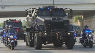 Remembering fallen Lorain officer Phillip Wagner: Police escort to memorial service in Cleveland