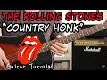The Rolling Stones - Country Honk - Guitar Lesson (INTRO, VERSE, CHORUS, SOLO)