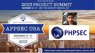 OWASP PHP Security Project by Rahul Chaudhary
