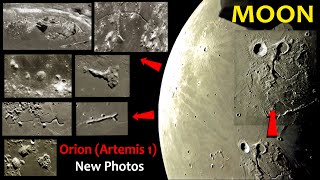 NEW Photos surface of the MOON! Improved detail! Orion spacecraft, Artemis 1 mission