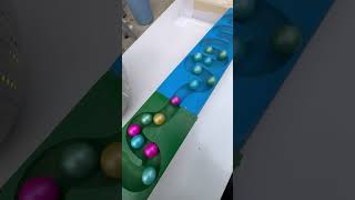 HABA Wave Slope ASMR Healing Marble Continuous Rotation Course#marblerun #marblerunrace
