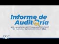 Informe de Auditoría a la Liquidación del Presupuesto General de Ingresos y Egresos del Estado.