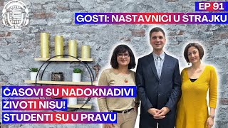 Nastavnici u štrajku - Časovi su nadoknadivi životi nisu - Studenti su u pravu - Priče u nama -Ep 91