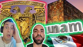 🇲🇽Universidad UNAM🇪🇸Españoles Reaccionamos🤩