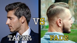 The Difference Between Taper vs. Fade: Barber & Men's Haircut Tips