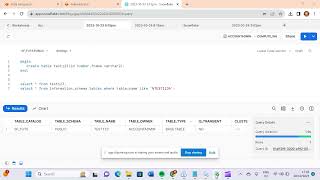 Snowflake :-DDL inside anonymous block