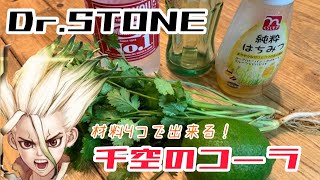 大失敗！誰でも作れる！Dr.STONEのコーラを作ってみました！