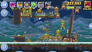 Angry Birds Friends Level 5 Tournament 1507 three stars NO POWER-UP walkthrough 2025-01-30