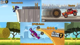 YouTubers Funny moments - Hill Climb Racing 2