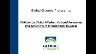 Globinar on Global Mindset: Cultural Awareness and Sensitivity in International Business