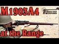 Remington M1903A4 Sniper at the Range