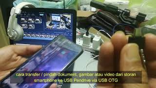 #otgOnTheGo#UstazDrone Cara Mudah Pindah Dokumen Video Gambar Smartphone ke Pendrive via OTG