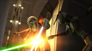 Ahsoka \u0026 Tera Sinube track her Lightsaber [4K HDR] - Star Wars: The Clone Wars