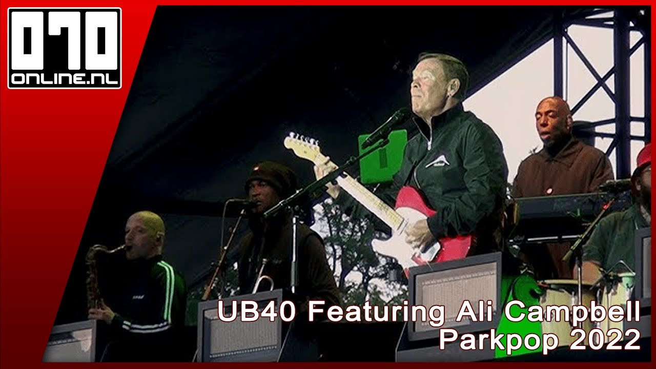 UB40 Featuring Ali Campbell @ Parkpop 2022 - YouTube