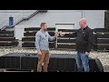 erik niemeier from agromatic visits kraiburg in tittmoning germany