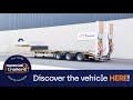 MAX Trailer - MAX100 semi-trailer w/ 8600mm loading platform length & double ramps