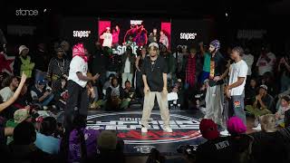 Soul Sauciety VS Qrah [2v2 All Styles Semi-Finals] // stance x Snipes Cypher Series Grand Finals