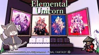 【FF14】ハウジングと4層練習【エレ/マナDC】（初見さん大歓迎）