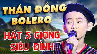 Trường Quay Hốt Hoảng Vì THẦN ĐỒNG BOLERO Điển Trai HÁT BẰNG 5 CHẤT GIỌNG Vô Cùng Lạ | BOLERO THVL