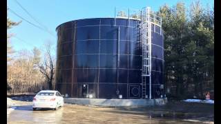 Bolted Water Storage Tank Installation