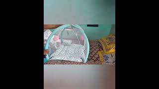 new born baby mosquito net bed review👌👌 quality bed👌from meesho😍chek out my chanel👍#meesho#shorts