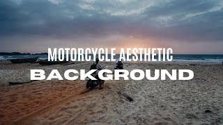 MOTORCYCLE AESTHETIC BACKGROUND