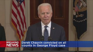 'We're All So Relieved': President Biden, VP Harris Speak On Chauvin Verdict