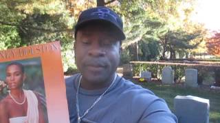 Kevin Grace reports from grave of Whitney Houston and is interrupted by security