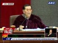 Enrile reiterating decision not to allow testimony of a PAL VP for Sales for article 3