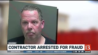 Kokomo comtractor arrested for fraud