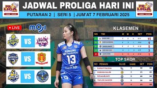 Jadwal Proliga 2025 Live Hari Ini | BJB TANDAMATA vs POPSIVO POLWAN~Top Skor \u0026 Klasemen Proliga 2025