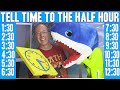 Telling Time to the Half Hour | Learning to Tell Time | 1st grade and 2nd grade