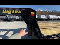 2023 big tex trailers 22gn 102x30 hd gooseneck beavertail deckover trailer 23900 gvw