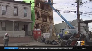 Neighbors Left Homeless After Strong Winds Topple Jersey City Building Under Construction