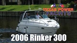 2006 Rinker 300 Express Cruiser for sale at Texas Power Yachts