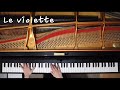 【ピアノ伴奏】Le violette/B-dur《楽譜付き》