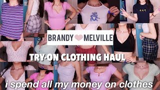 ANOTHER BRANDY MELVILLE TRY-ON HAUL