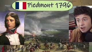 American Reacts Napoleon's First Campaign: The Defeat of Piedmont 1796